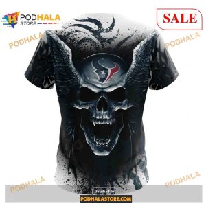 NFL Houston Texans Special Kits With Skull Art Shirt NFL Hoodie 3D 4