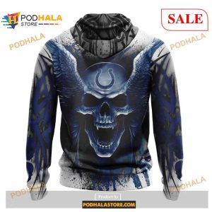 NFL Indianapolis Colts Special Kits With Skull Art Shirt NFL Hoodie 3D 2