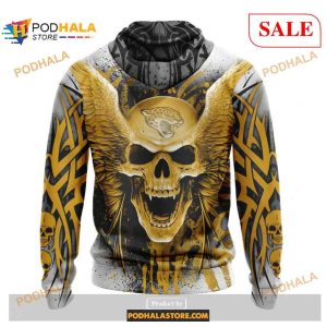 NFL Jacksonville Jaguars Special Kits With Skull Art Shirt NFL Hoodie 3D 2