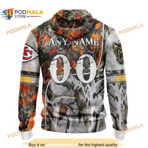 NFL Kansas City Chiefs Special Fall And Winter Bow Hunting Shirt 3D Hoodie 2