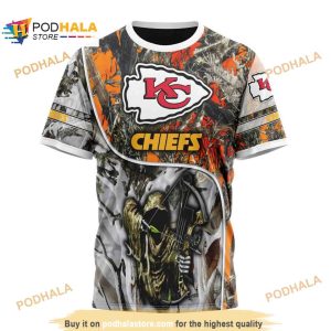 NFL Kansas City Chiefs Special Fall And Winter Bow Hunting Shirt 3D Hoodie 3