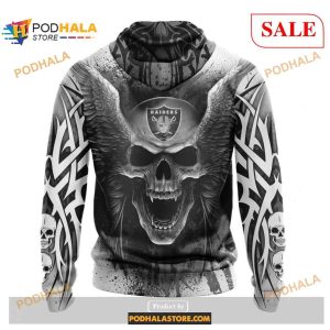 NFL Las Vegas Raiders Special Kits With Skull Art Shirt NFL Hoodie 3D 2