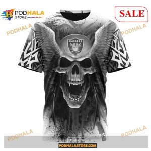 NFL Las Vegas Raiders Special Kits With Skull Art Shirt NFL Hoodie 3D 3