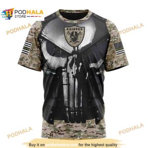 NFL Las Vegas Raiders Special Veteran Kits Shirt 3D Hoodie 3