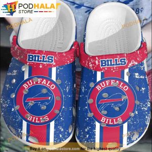 NFL Logo Buffalo Bills 3D Funny Crocs