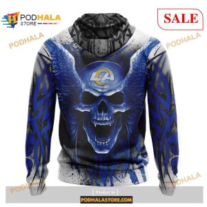NFL Los Angeles Rams Special Kits With Skull Art Shirt NFL Hoodie 3D 2