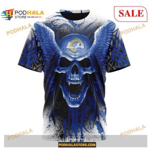 NFL Los Angeles Rams Special Kits With Skull Art Shirt NFL Hoodie 3D 3
