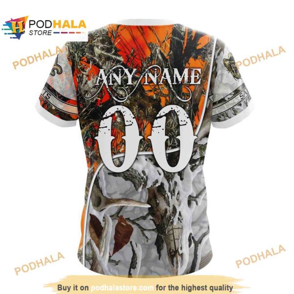 NFL New Orleans Saints Special Fall And Winter Bow Hunting Shirt 3D Hoodie
