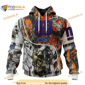 NFL New York Giants Special Fall And Winter Bow Hunting Shirt 3D Hoodie 1
