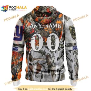 NFL New York Giants Special Fall And Winter Bow Hunting Shirt 3D Hoodie 2