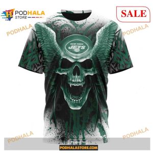 NFL New York Jets Special Kits With Skull Art Shirt Hoodie 3D 3