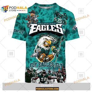 NFL Philadelphia Eagles Team Shirt NFL Hoodie 3D 2