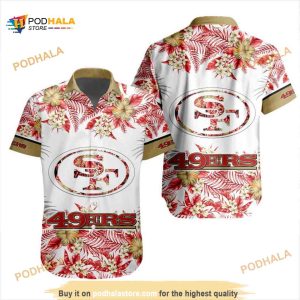 NFL San Francisco 49ers Hawaiian Shirt, Beach Vacation Gift, 49Ers Clothing