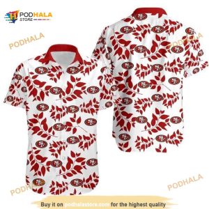 NFL San Francisco 49ers Hawaiian Shirt, Gift For Beach Vacation, 49Ers Merchandise