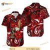 NFL San Francisco 49ers Hawaiian Shirt, Skull And Hibiscus Flower, 49Ers Apparel