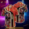 NFL San Francisco 49ers Hawaiian Shirt, Skull US Flag, 49ers Gifts