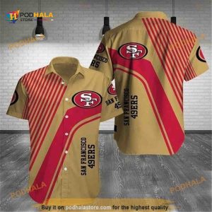NFL San Francisco 49ers Hawaiian Shirt, Trendy Summer Gift, 49ers Gifts