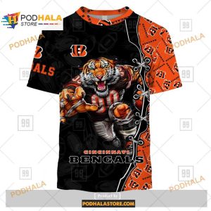 NFL Warrior Cincinnati Bengals Shirt NFL Hoodie 3D 2