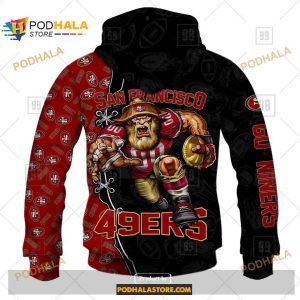NFL Warrior San Francisco 49ers Shirt NFL Hoodie 3D 3