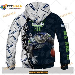 NFL Warrior Seattle Seahawks Shirt NFL Hoodie 3D 3
