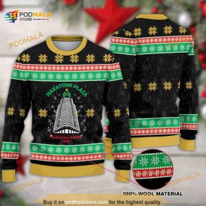 Nakatomi Plaza Die Hard Design Funny Ugly Christmas Sweater