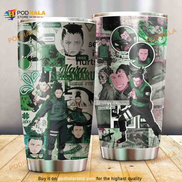 Nara Shikamaru Naruto Coffee Tumbler All Over Print 3D