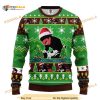 Naruto Anime Gifts, Santa Rock Lee Xmas Funny Ugly Christmas Sweater