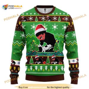 Naruto Anime Gifts, Santa Rock Lee Xmas Funny Ugly Christmas Sweater