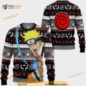 Naruto Uzumaki Anime Funny Ugly Christmas Sweater