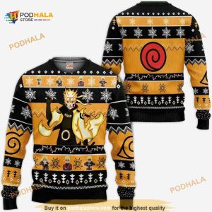 Naruto Xmas Anime Idea Funny Ugly Christmas Sweater