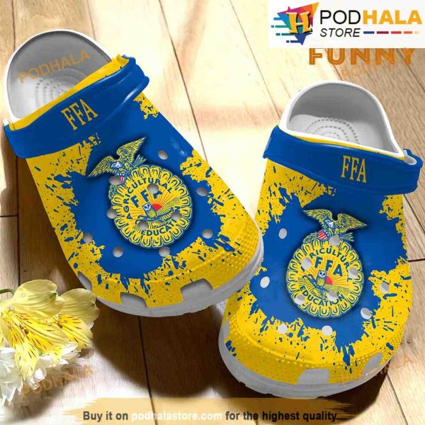 National Ffa Agricultural 3D Funny Crocs Clog Shoes