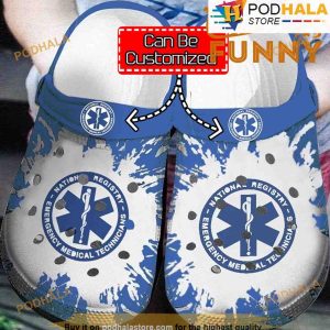 National Registry Of Emergency Medical Technicians Nurse 3D Funny Crocs Classic Clog