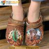 Native Arrow Horse 3D Funny Crocs
