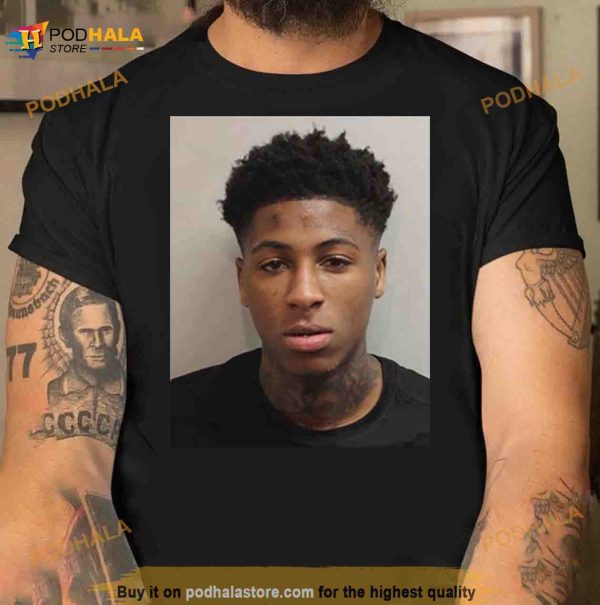 NBA YoungBoy Mugshot Shirt