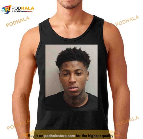 NBA YoungBoy Mugshot Shirt