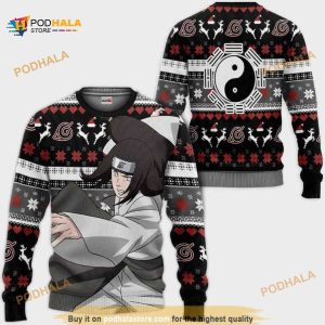 Neji Hyuga Anime Funny Ugly Christmas Sweater