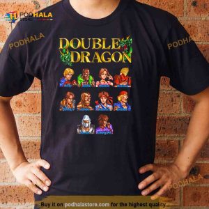 Neo Geo Character Lineup Double Dragon Shirt