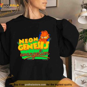 Neon Genesis Evangelion Garfield T Shirt 2