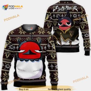 Nero Anime Black Clover Xmas Funny Ugly Christmas Sweater