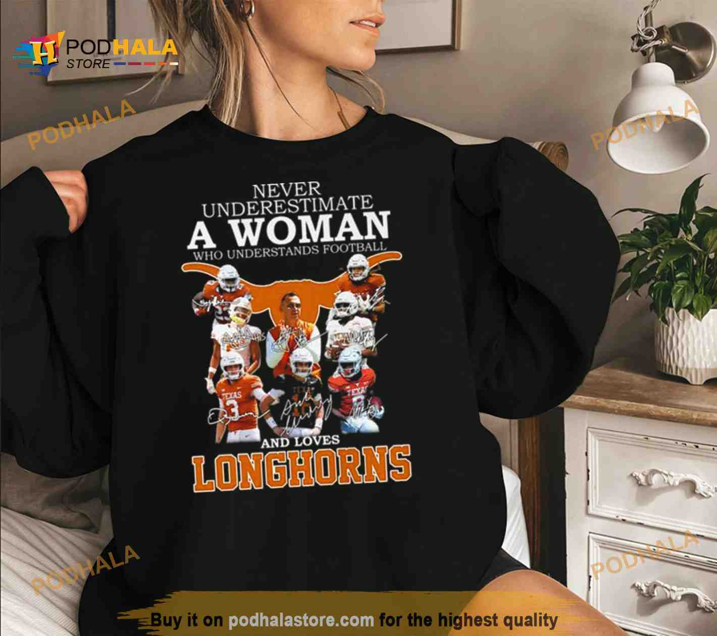 Never Underestimate A Woman Who Understands Football And