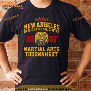New Angeles 2007 Martial Arts Tournament Double Dragon Shirt 2