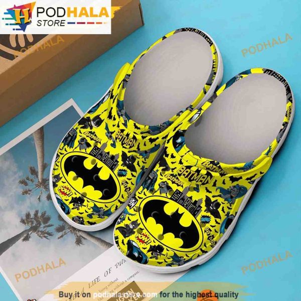 New Batman 3D Funny Crocs Slippers
