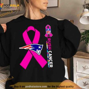 New England Patriots Nfl Crush Cancer Shirt 2