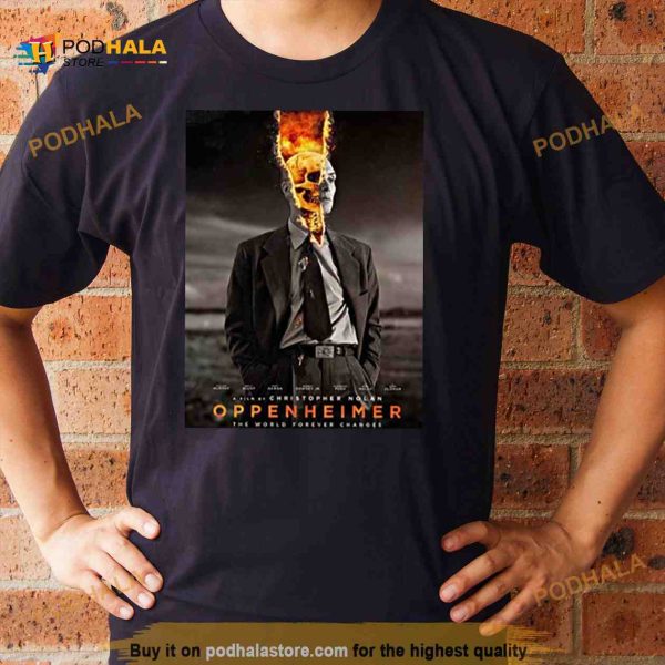 New Film 2023 Cillian Murphy Oppenheimer Shirt