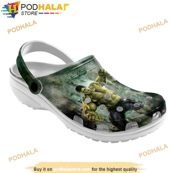 New Hulk Movie 3D Funny Crocs