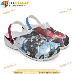 New Spider Man 3D Funny Crocs Clog Shoes