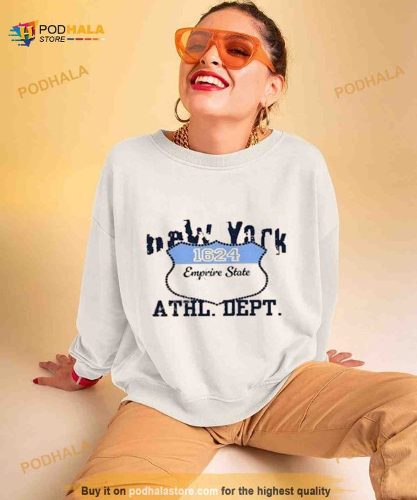 New York 1624 Empire State Athl Dept New Shirt
