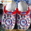 New York Rangers NHL White 3D Funny Crocs Clog Shoes