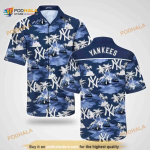 New York Yankees MLB Hawaiian Shirt, Baseball Gift For Adults