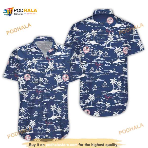 New York Yankees MLB Hawaiian Shirt, Beach Pattern Gift For Sport Fans
